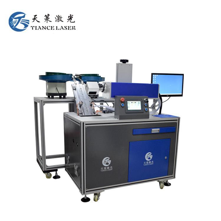 東莞飛行流水線激光打碼機手機殼光纖激光打標機數(shù)據(jù)線激光雕刻機