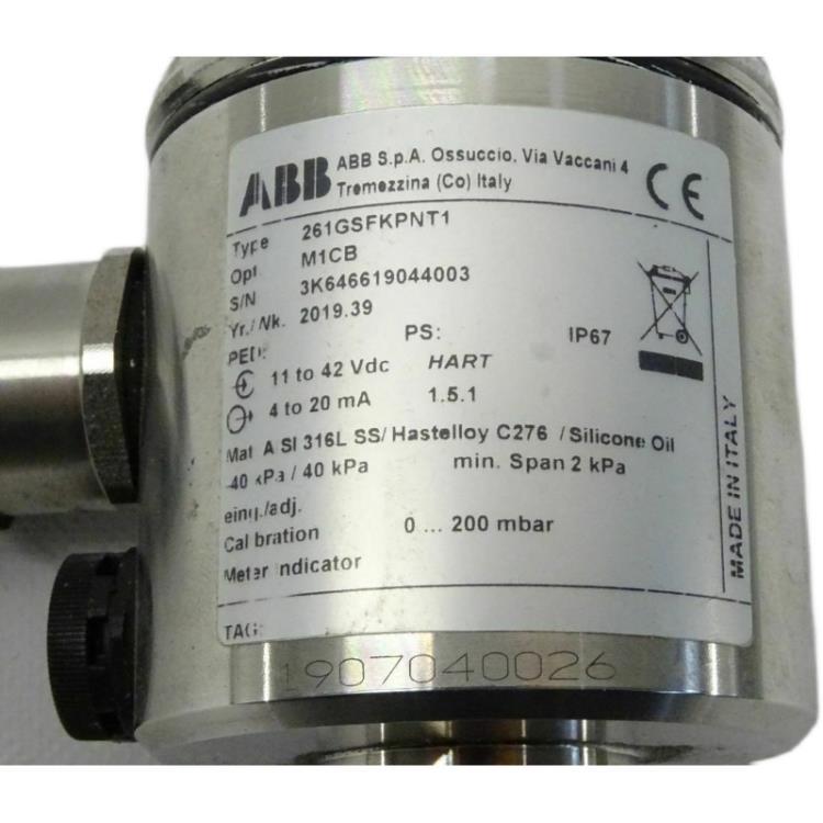 261GSFKPNT1M1CB ABB模块控制器 马达电机